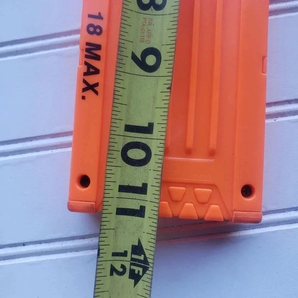 Nerf N-Strike Elite 18 Dart Round Clip Mag Magazine  Solid Orange - Picture 6 of 9